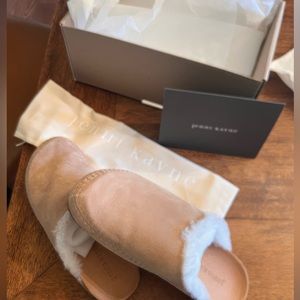 Jenni Kayne NIB shearling lined moccasin clog size 38 / US size 8